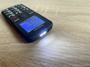Panasonic KX-TU110 EXB Seniorenhandy Taschenlampe