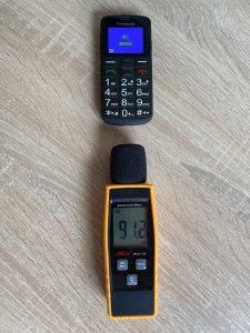 Panasonic KX-TU110 EXB Seniorenhandy Lautstärke