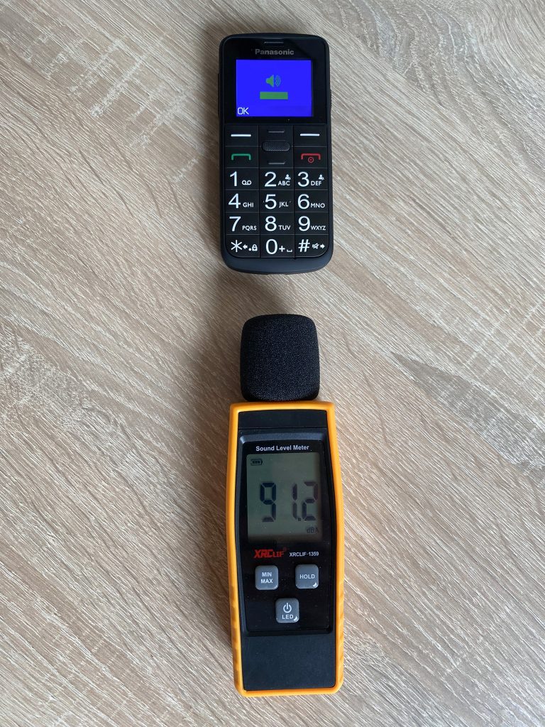 Panasonic KX-TU110 EXB Seniorenhandy Lautstärke