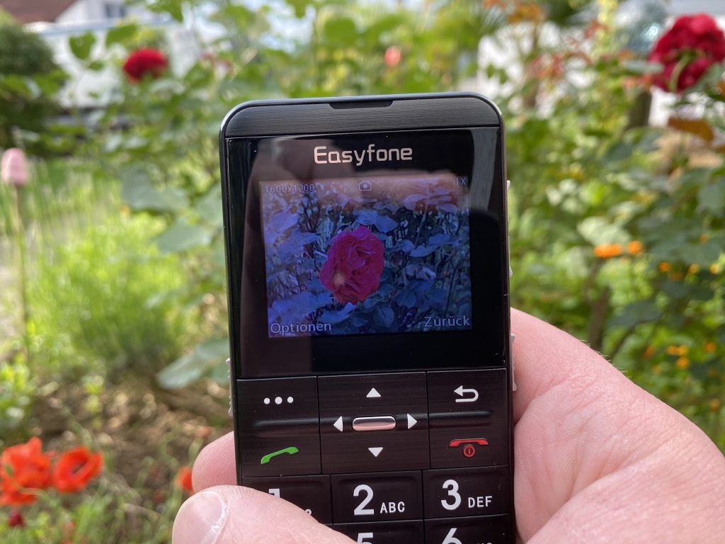 Easyfone Prime-A7 Seniorenhandy Kamera