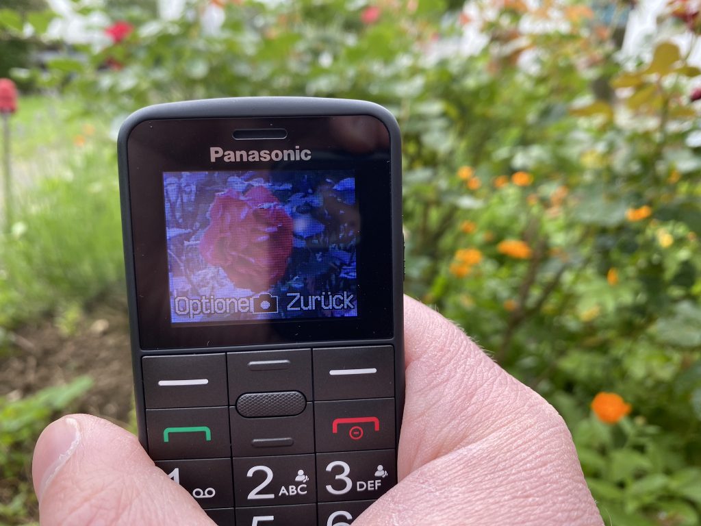 Panasonic KX-TU110 EXB Seniorenhandy Kamera