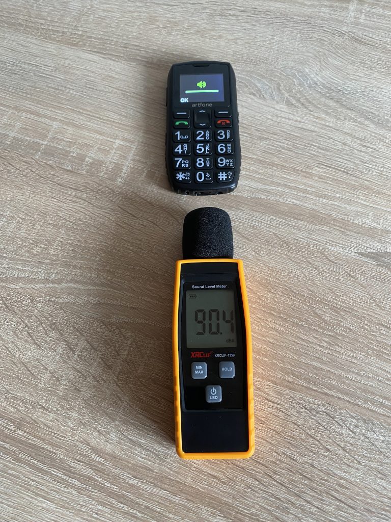Artfone C1+ Seniorenhandy Lautstärke
