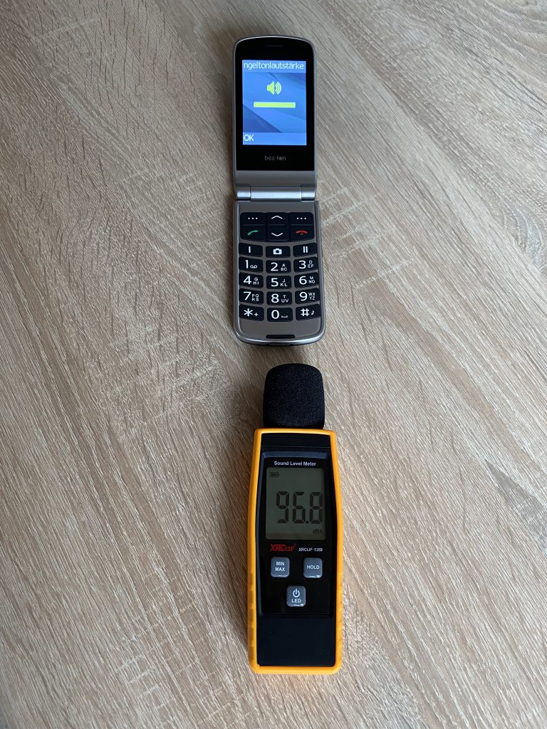Beafon SL645 Seniorenhandy Lautstärke