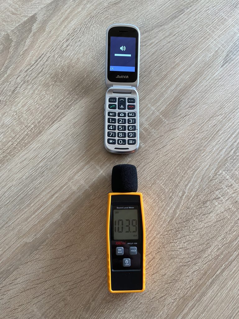 ToKViA T201 Seniorenhandy Lautstärke