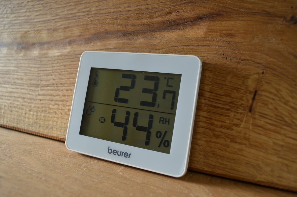 Beurer HM16 Thermo-Hygrometer Frontansicht