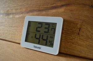 Beurer HM16 Thermo-Hygrometer Frontansicht