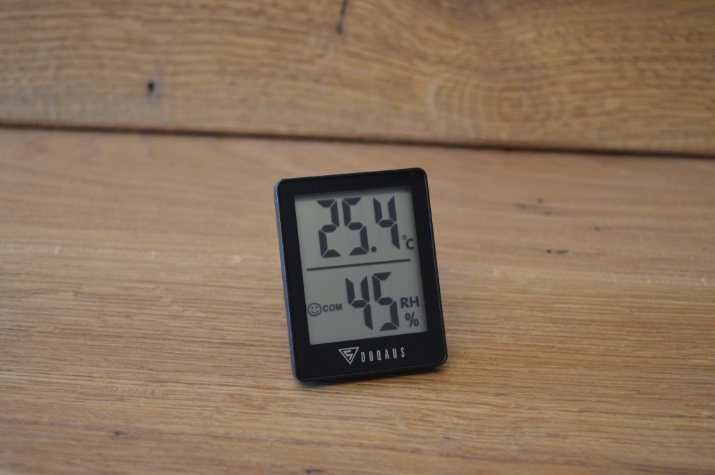 Daquas HM1 Thermo-Hygrometer Frontansicht