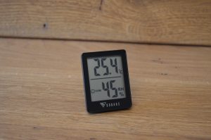 Daquas HM1 Thermo-Hygrometer Frontansicht