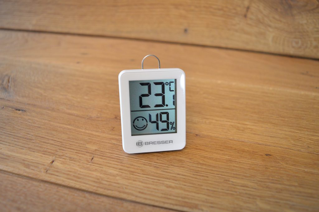 Bresser ClimaTemp Thermo-Hygrometer Frontansicht