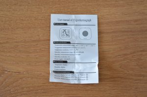 Pairier CX-0726 Mini-Hygrometer Bedienungsanleitung