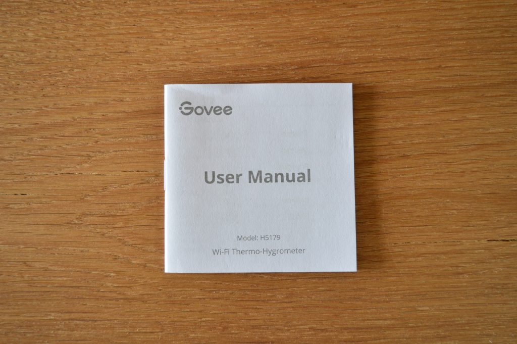 Govee H5179 Thermo-Hygrometer Bedienungsanleitung