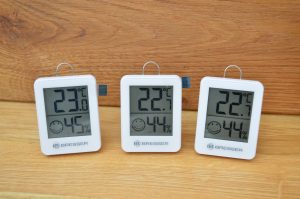 Bresser ClimaTemp Thermo-Hygrometer Dreier-Set Messwertevergleich