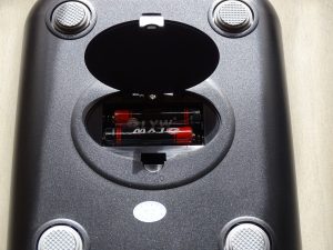 ADORIC Küchenwaage eingeschweißte Batterien im Batteriefach