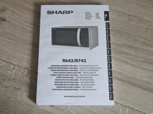 Anleitung der Sharp R642BKW Mikrowelle