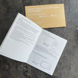 BOIFUN VB603 Babyphone Bedienungsanleitung