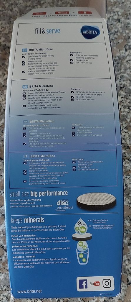 BRITA Wasserfilter-Karaffe Beschreibung MicroDisk