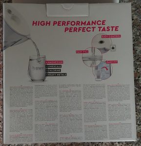BWT AQUAlizer Home Wasserfilter Rückseite Verpackung