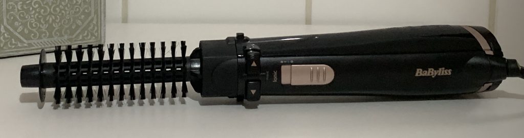 BaByliss AS200E Warmluftbürste mit aufgestecketer 2-Zentimeter-Bürste