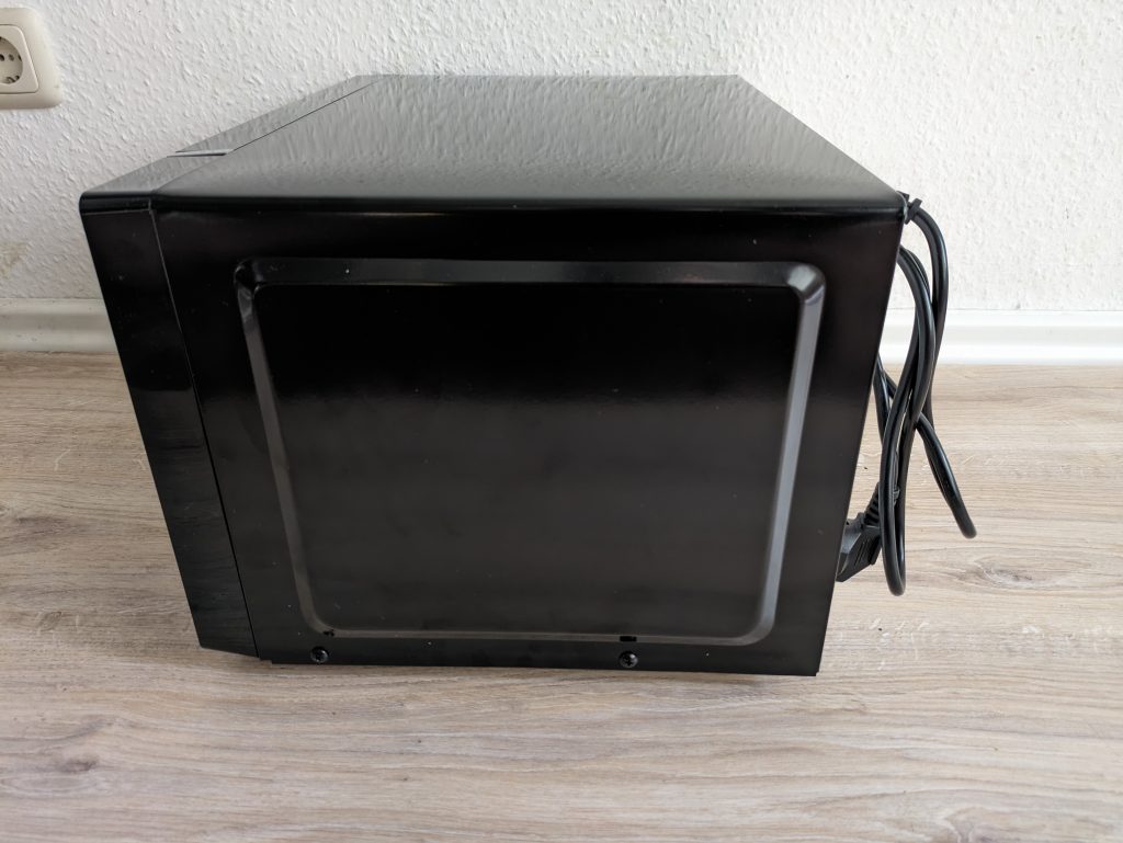 Bauknecht MWK 201 B Mikrowelle von links
