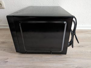 Bauknecht MWK 201 B Mikrowelle von links