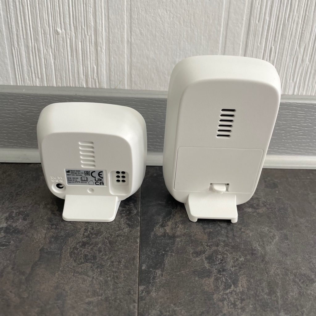 Beurer babycare BY33 Babyphone Rückansicht