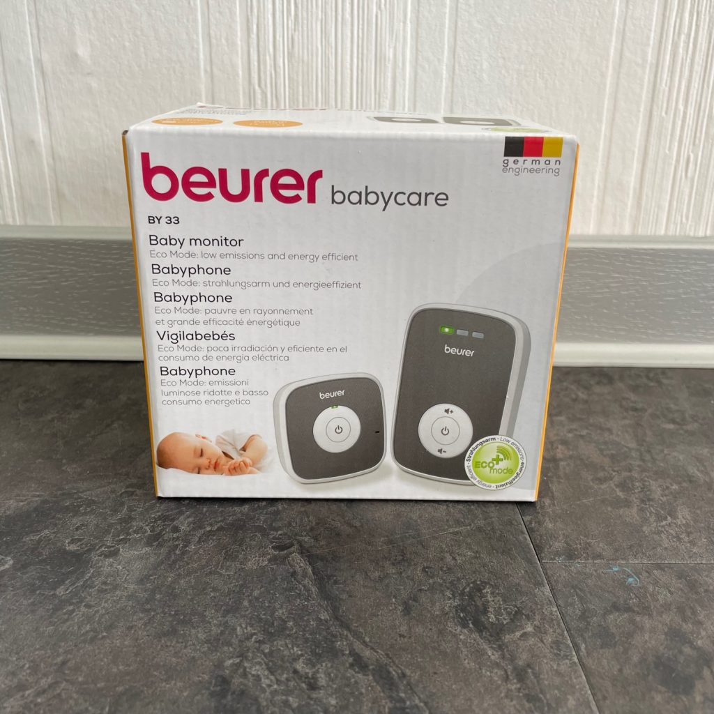 Beurer babycare BY33 Babyphone Verpackung