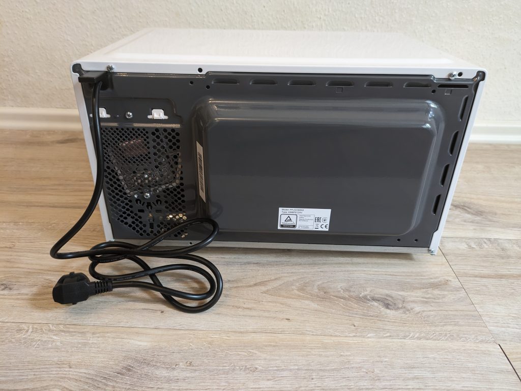 Bosch FFL023MW0 Serie 2 Mikrowelle von hinten