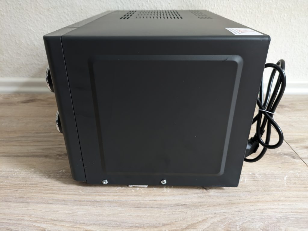 CASO Design M20 Ecostyle Mikrowelle von links