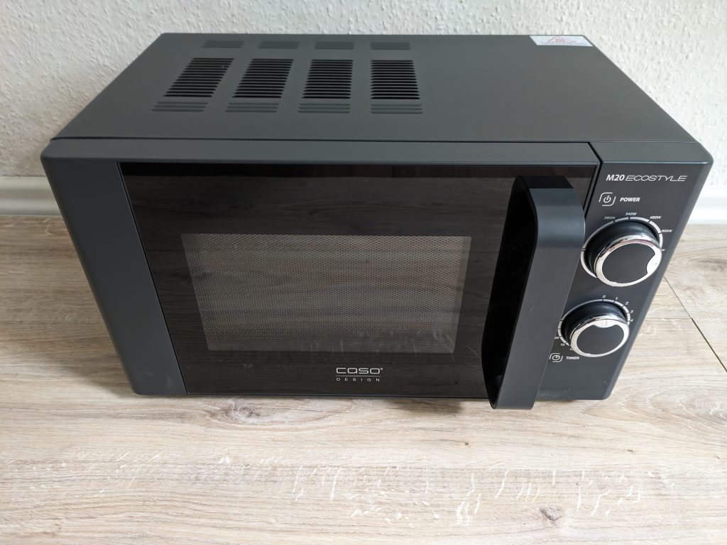 CASO Design M20 Ecostyle Mikrowelle von vorne