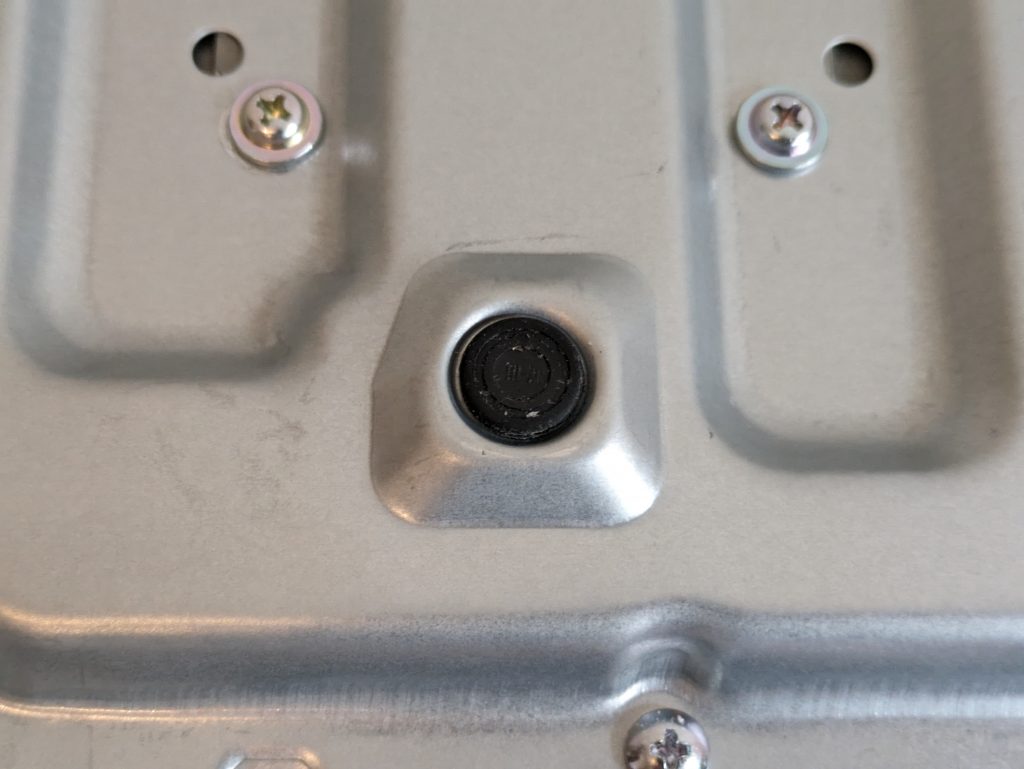 Fuß der Samsung MS2AK3515ASEG Mikrowelle