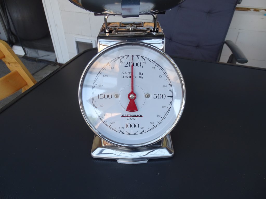 GASTROBACK Küchenwaage Test Tarafunktion