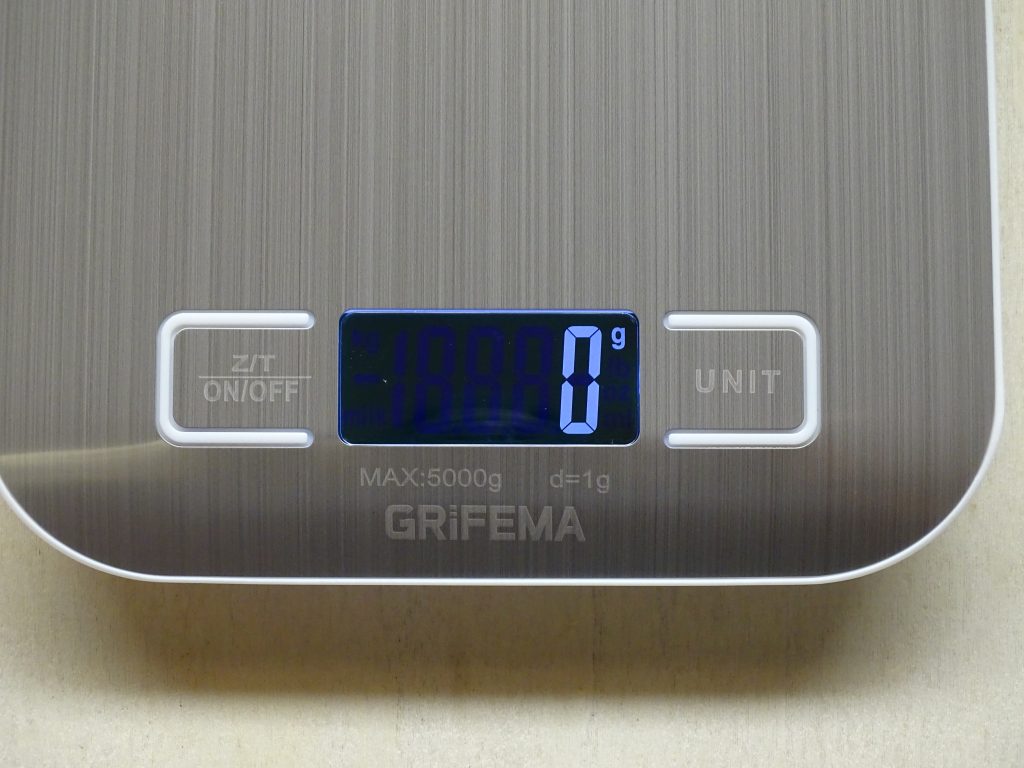 GRIFEMA Küchenwaage Display