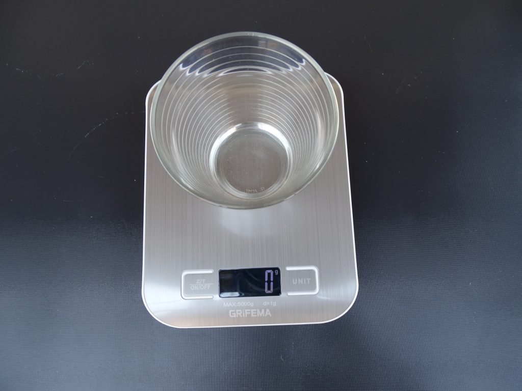GRIFEMA Küchenwaage Test Tarafunktion