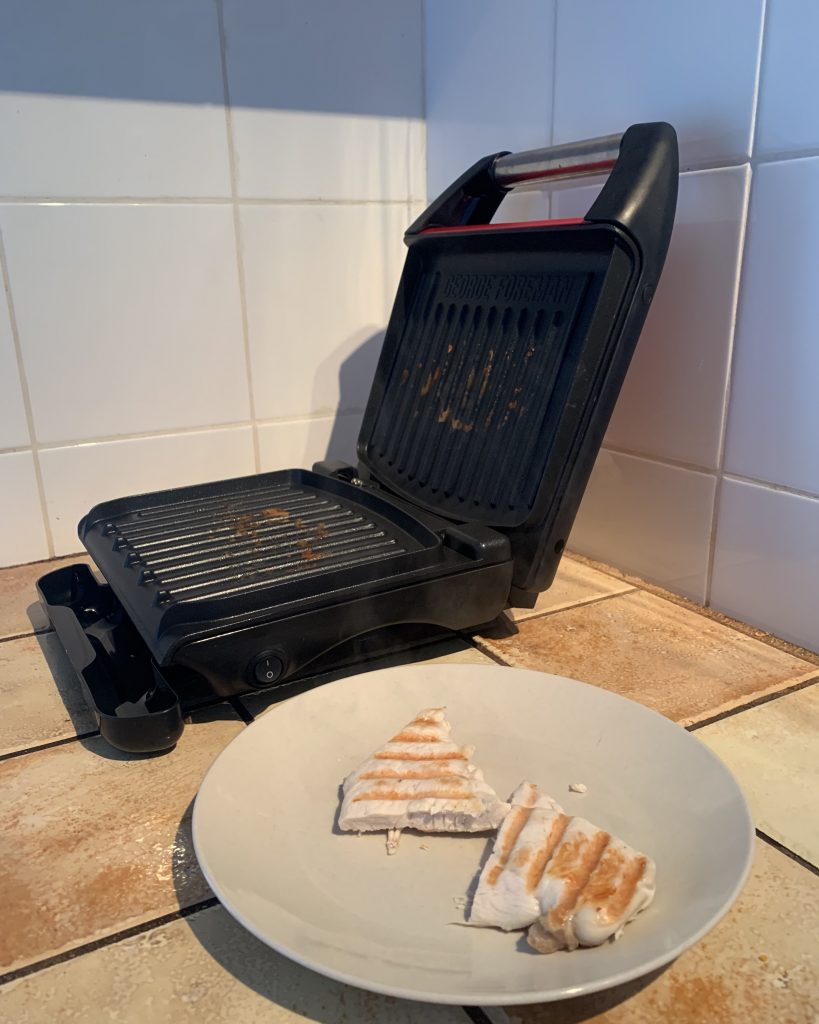 George Foreman ‎25030-56 Kontaktgrill mit 5-Minuten-Filet von innen