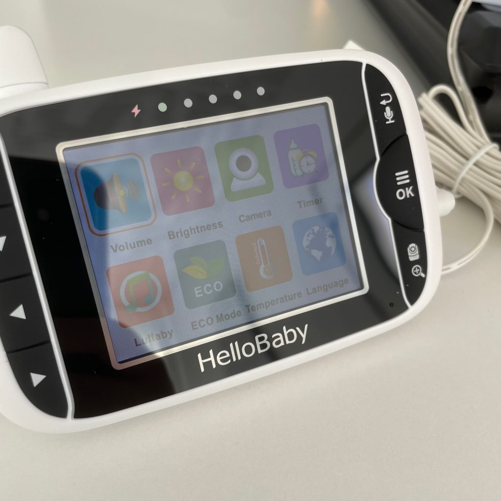 HelloBaby HB66 pro Babyphone Menü