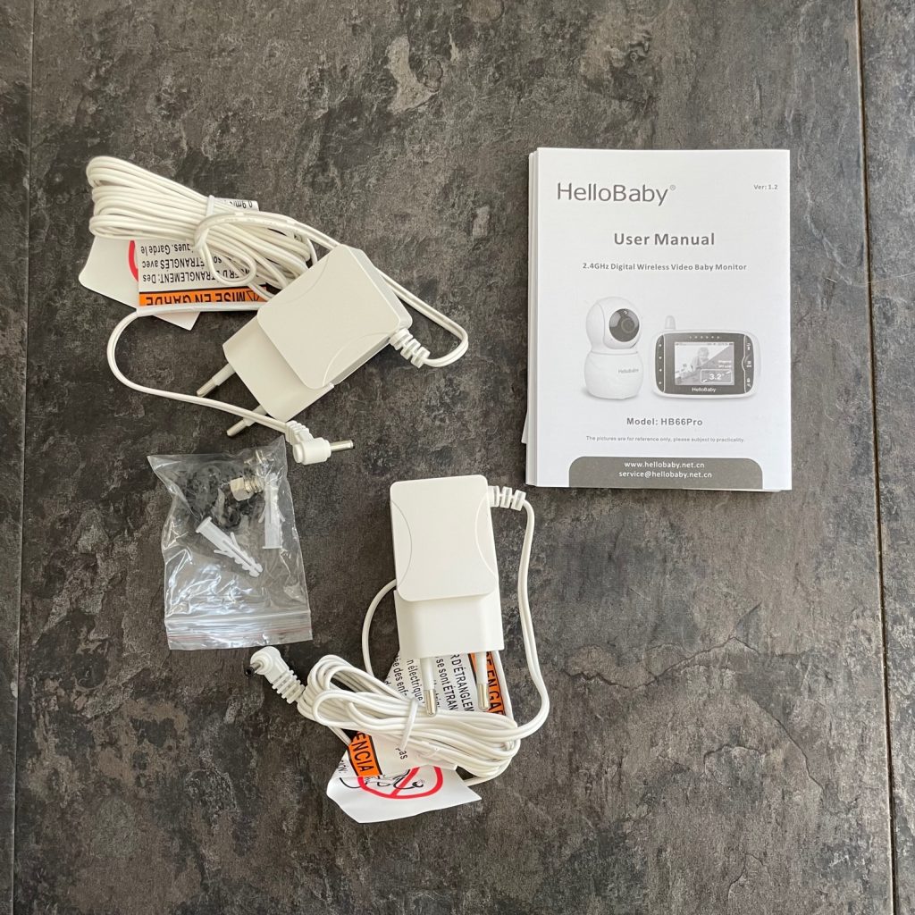 HelloBaby HB66 pro Babyphone Zubehör