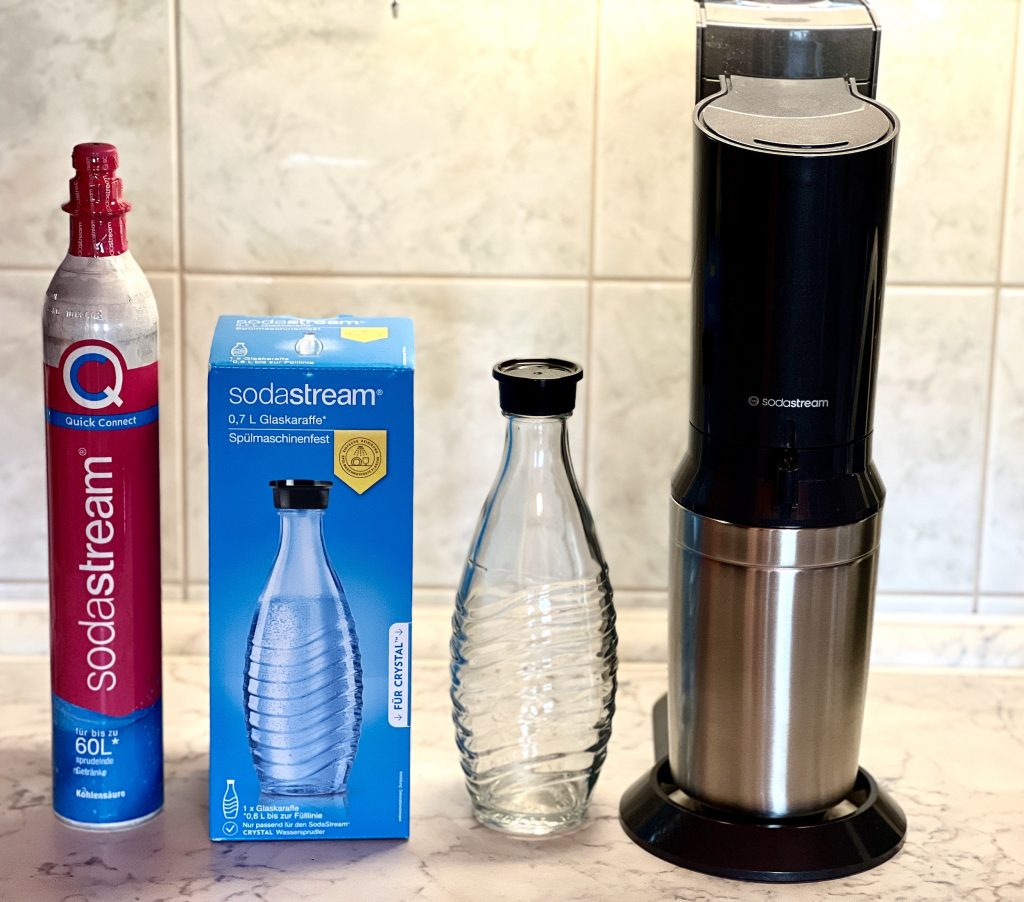 SodaStream Crystal 3.0 Wassersprudler samt Zubehör