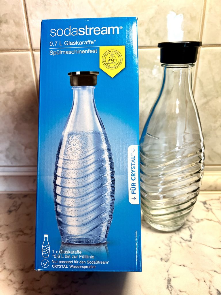 SodaStream Crystal 3.0 Wassersprudler Glaskaraffen