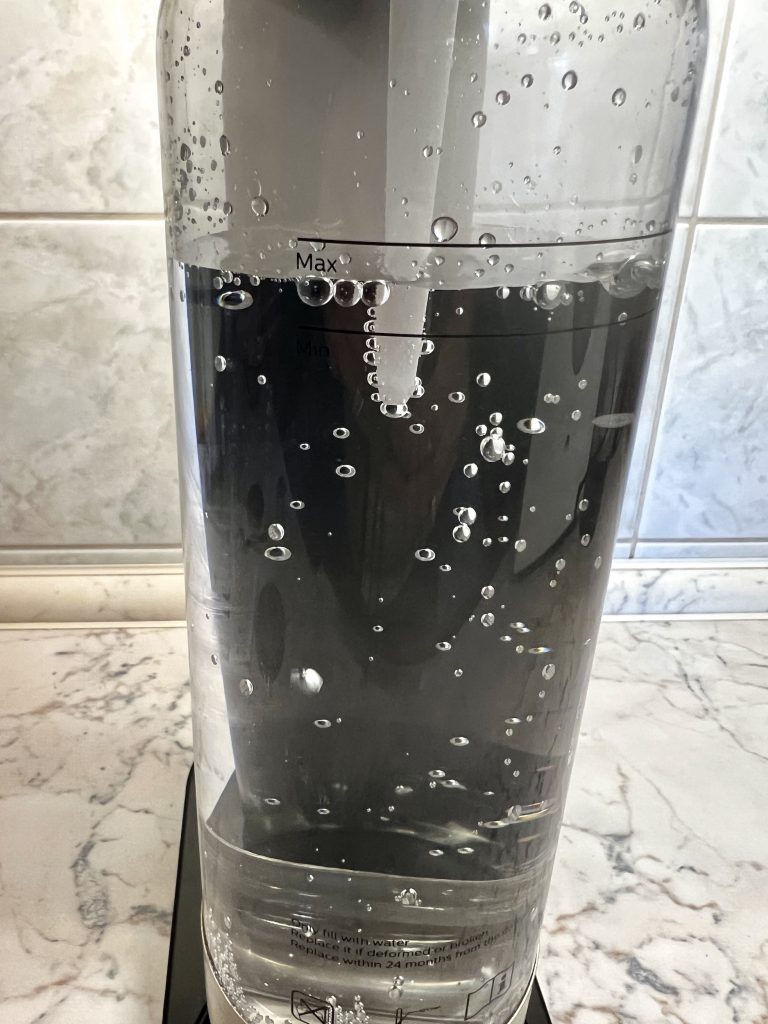 Philips GoZero ADD4901BK/10 Wassersprudler Wasserflasche mit Sprudel
