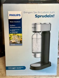 Philips GoZero ADD4901BK/10 Wassersprudler in Verpackung