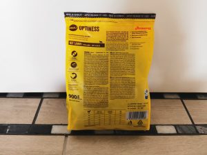 JOSERA Optiness Hundefutter Beutel von hinten