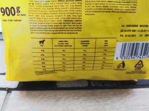 JOSERA Optiness Hundefutter Fütterungsempfehlung