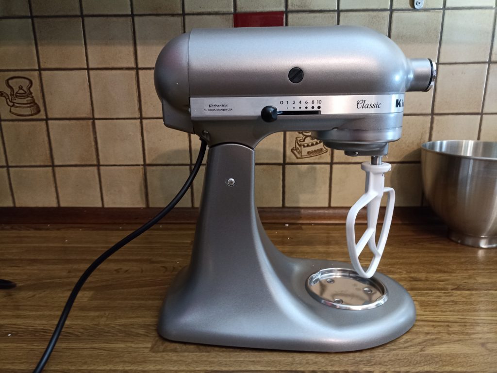 KitchenAid 5K45SSESL Küchenmaschine, mit Flachrührer