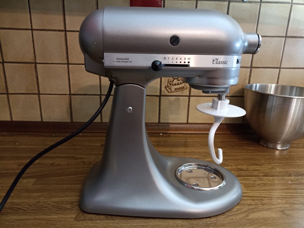 KitchenAid 5K45SSESL Küchenmaschine, mit Knethaken