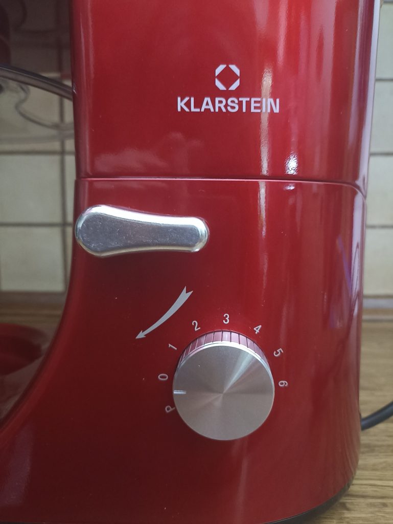 Klarstein Bella Elegance Küchenmaschine, Bedienknöpfe