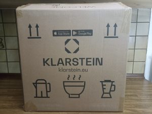 Klarstein Bella Elegance Küchenmaschine, Verpackung Vorderseite