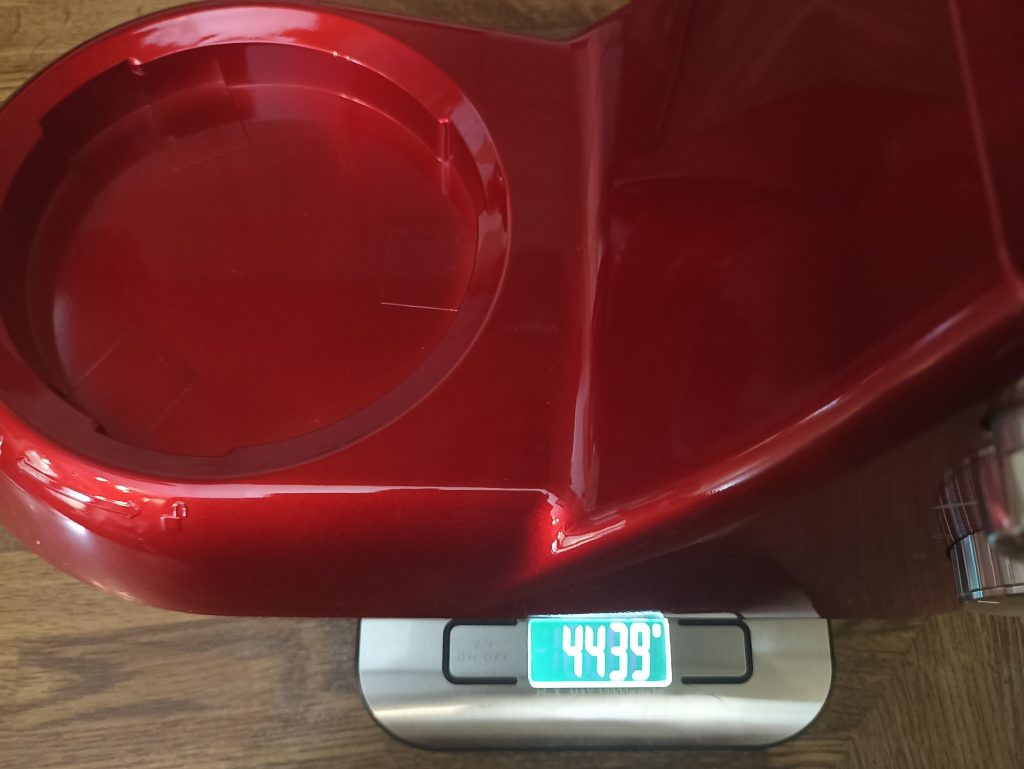 Klarstein Bella Elegance Küchenmaschine, Wiegen auf der Waage