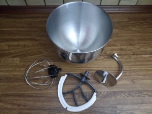Klarstein Bella Elegance Küchenmaschine, mitgeliefertes Zubehör
