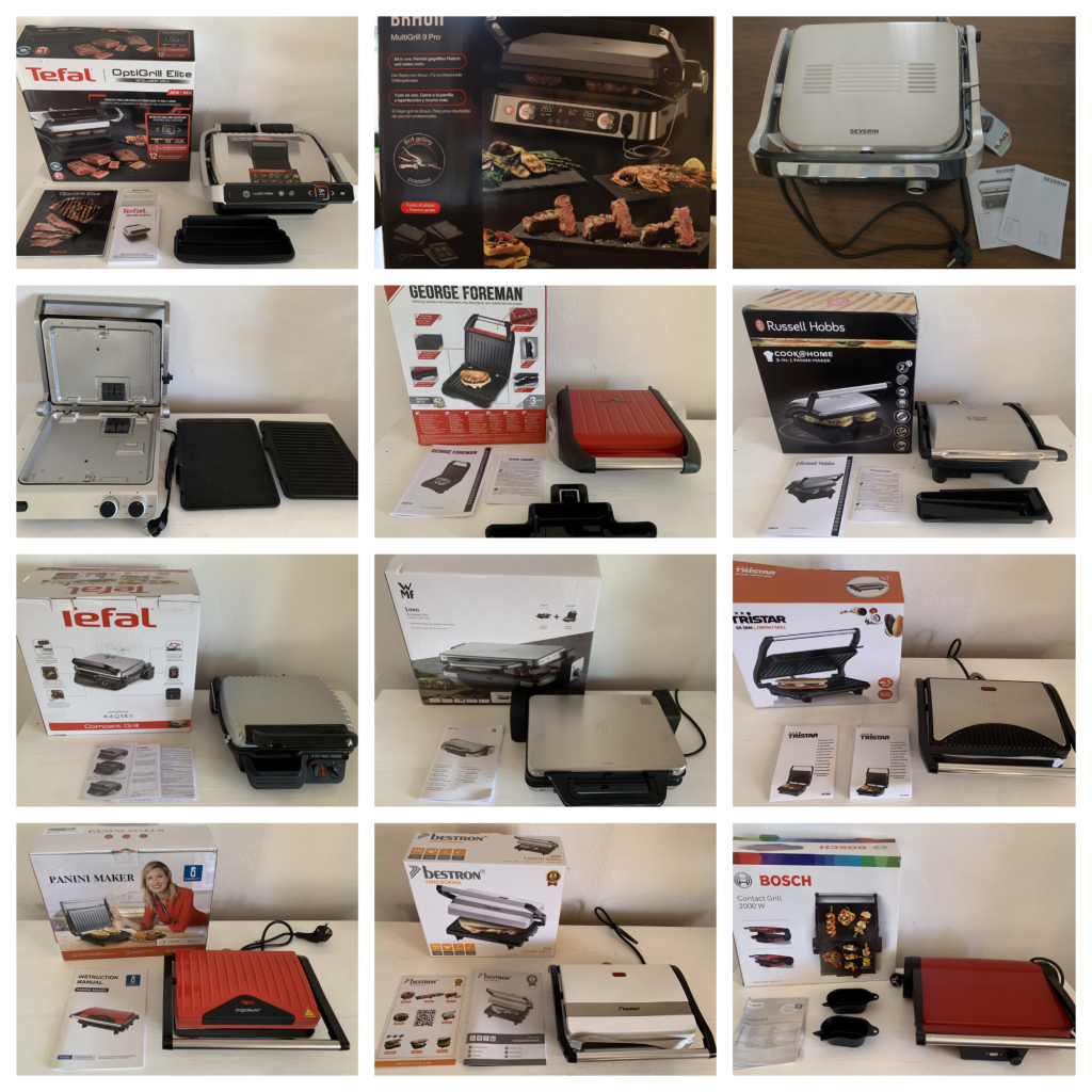 Kontaktgrills Test