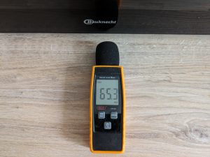 Lautstärke der Bauknecht MWK 201 B Mikrowelle